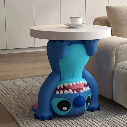 Stitch-Themed Resin Coffee Table
