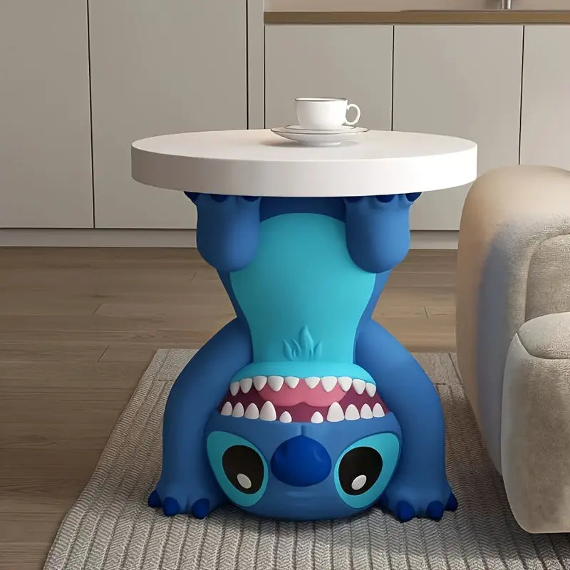 Stitch-Themed Resin Coffee Table