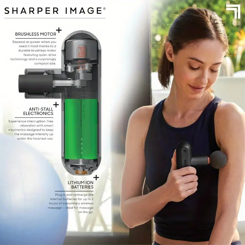 Sharper Image Percussion Gun Powerboost Move