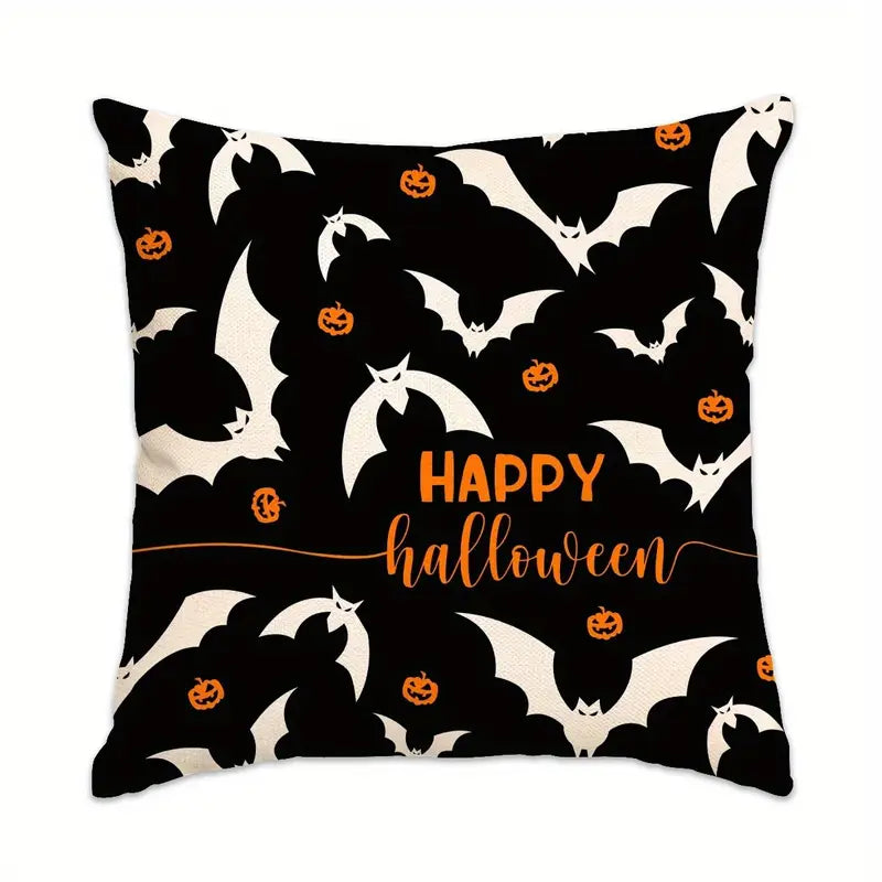 4pcs Halloween Themed Pillowcases