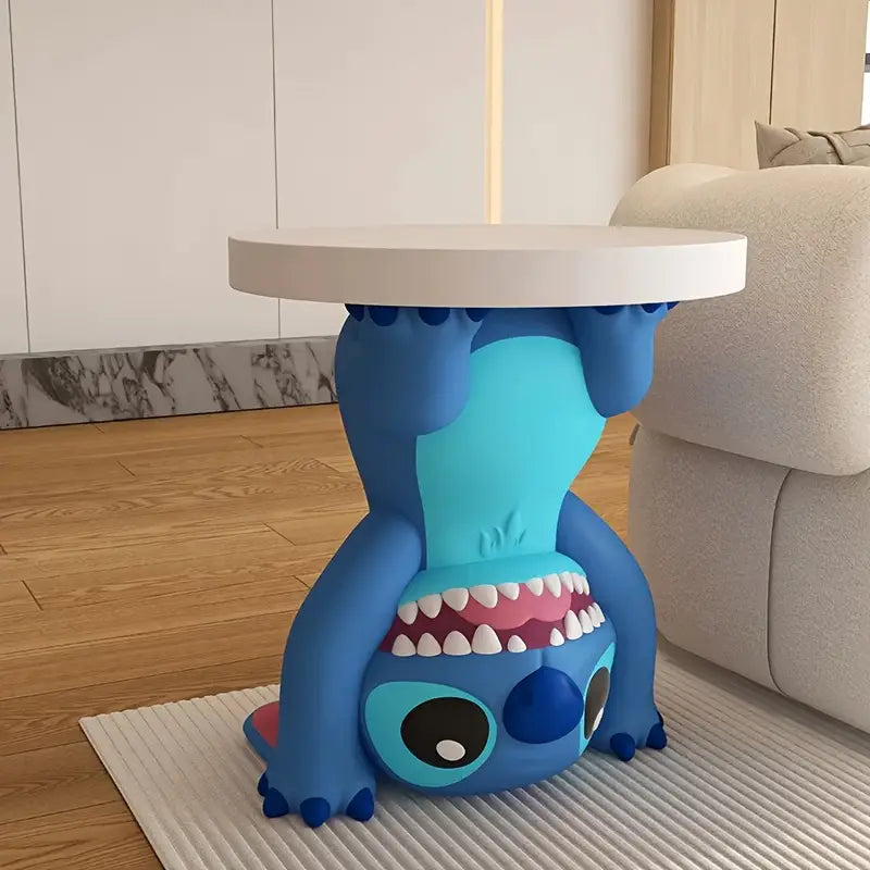 Stitch-Themed Resin Coffee Table