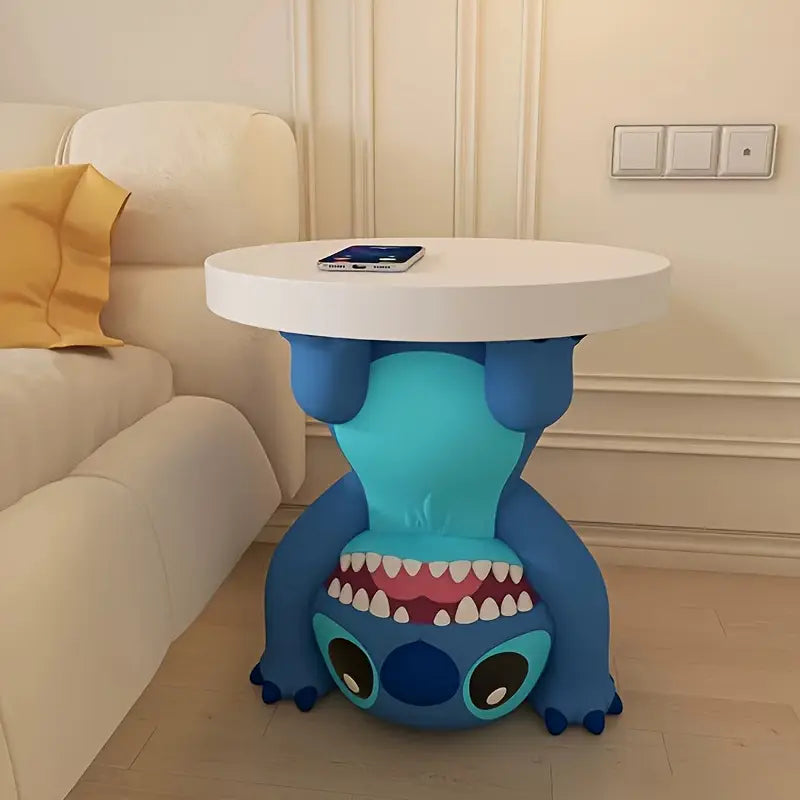 Stitch-Themed Resin Coffee Table