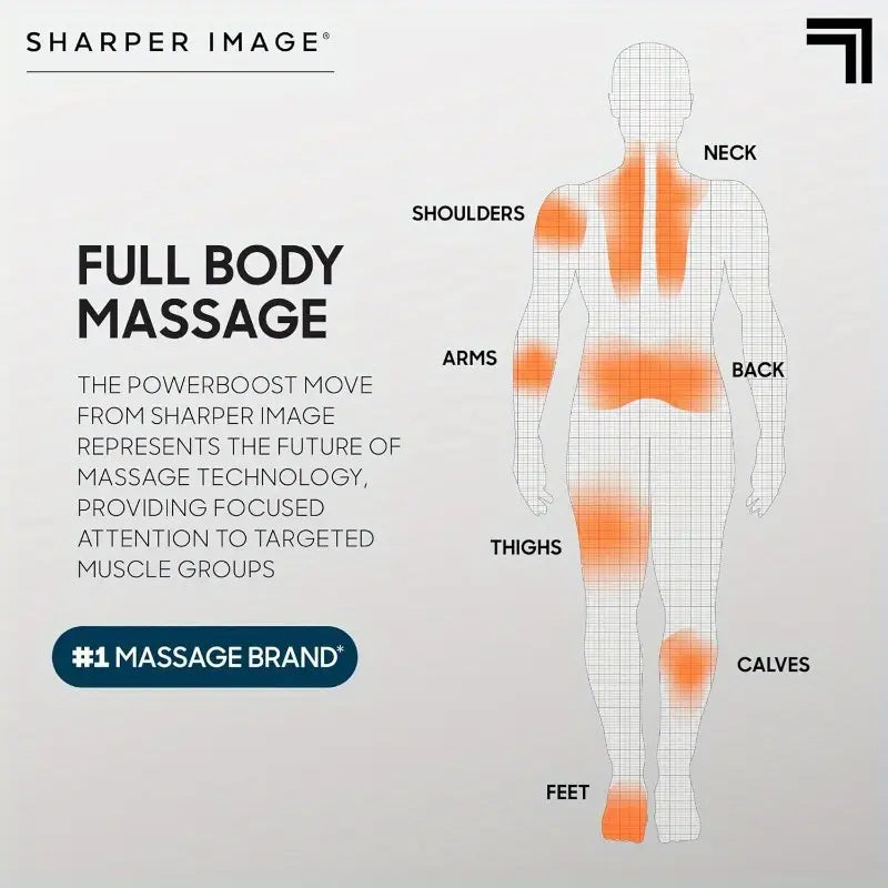 Sharper Image Percussion Gun Powerboost Move