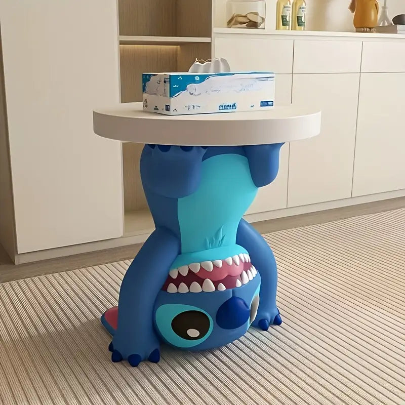 Stitch-Themed Resin Coffee Table