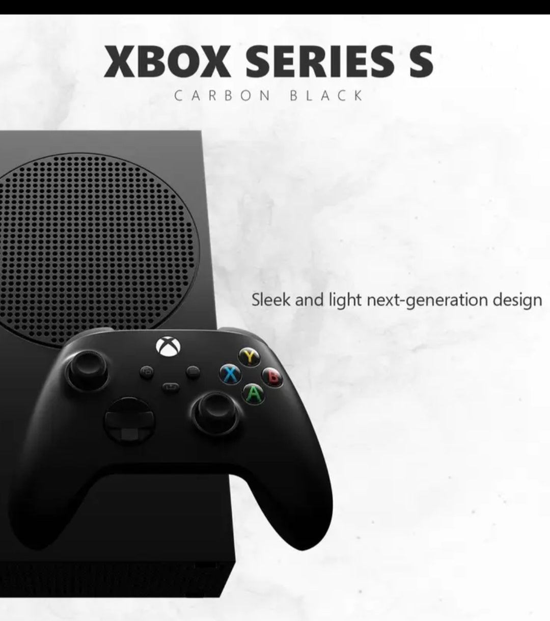 Microsoft Xbox Series S Digital Console 1TB - Black