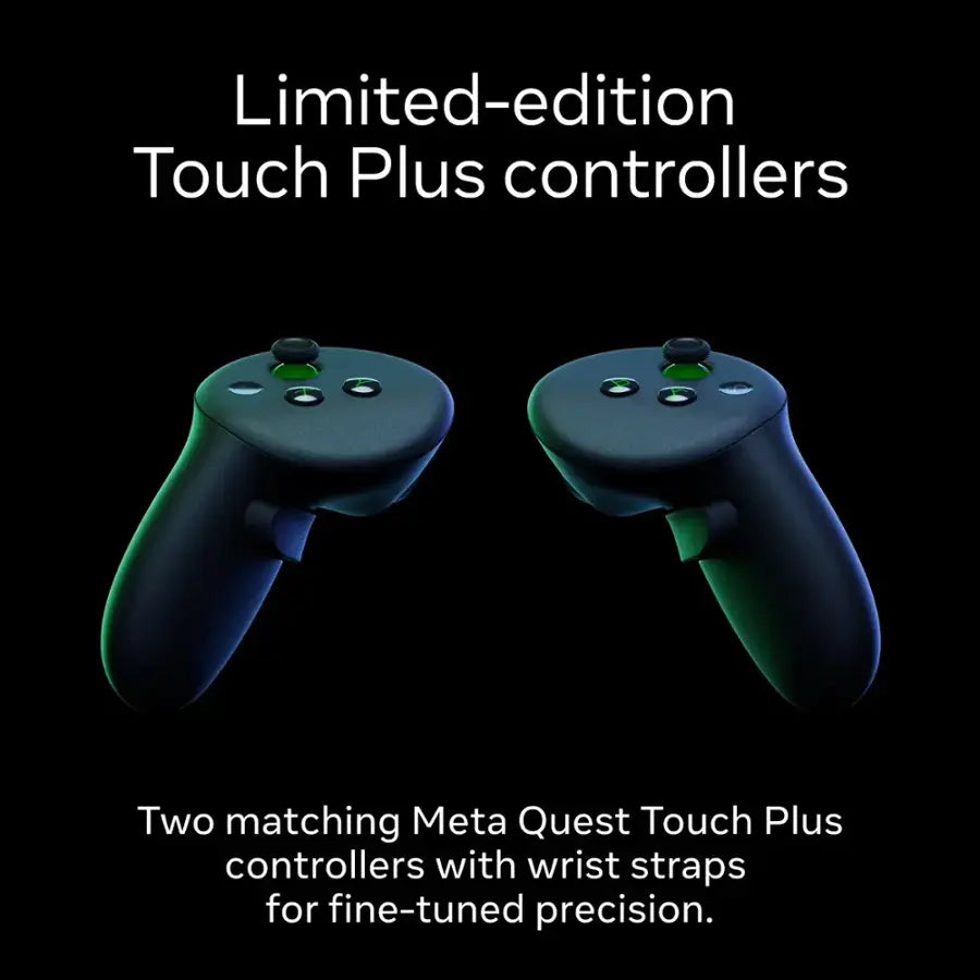 Meta - Quest 3S Xbox Edition 128GB - Limited-Edition Hardware & 3 Months of Xbox Game Pass Ultimate Included - Carbon Black