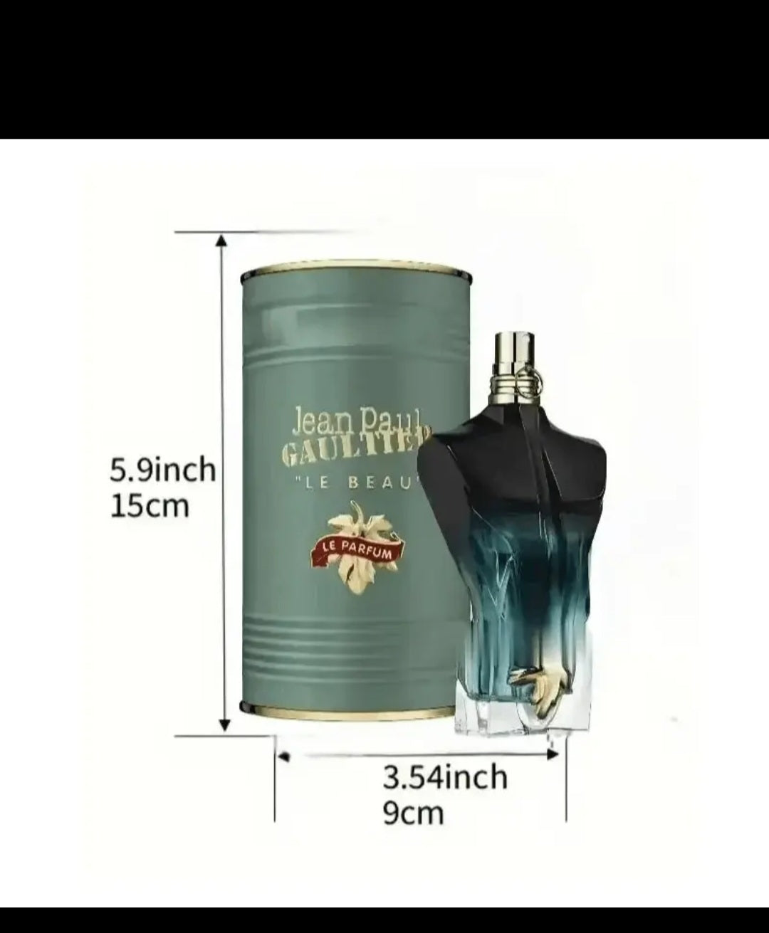 JEAN PAUL GAULTIER Arabian perfume, a blend of sweet vanilla, rich florals and warm oriental spices, brings a novel olfactory experience beyond time and space, a long-lasting fragrance, suitable for any occasionJean Paul G Le Beau Men's Eau de Parfum Inte